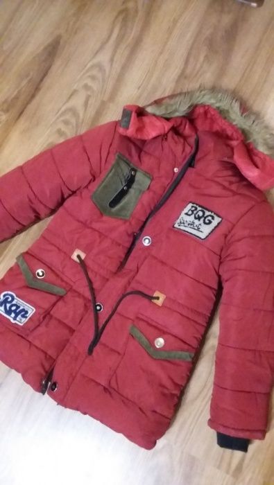Куртка 12-14 лет очень теплая