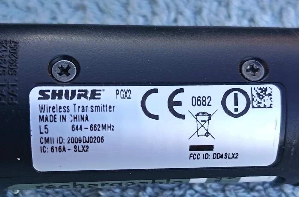 Microfon Shure Sm 58 wirelles