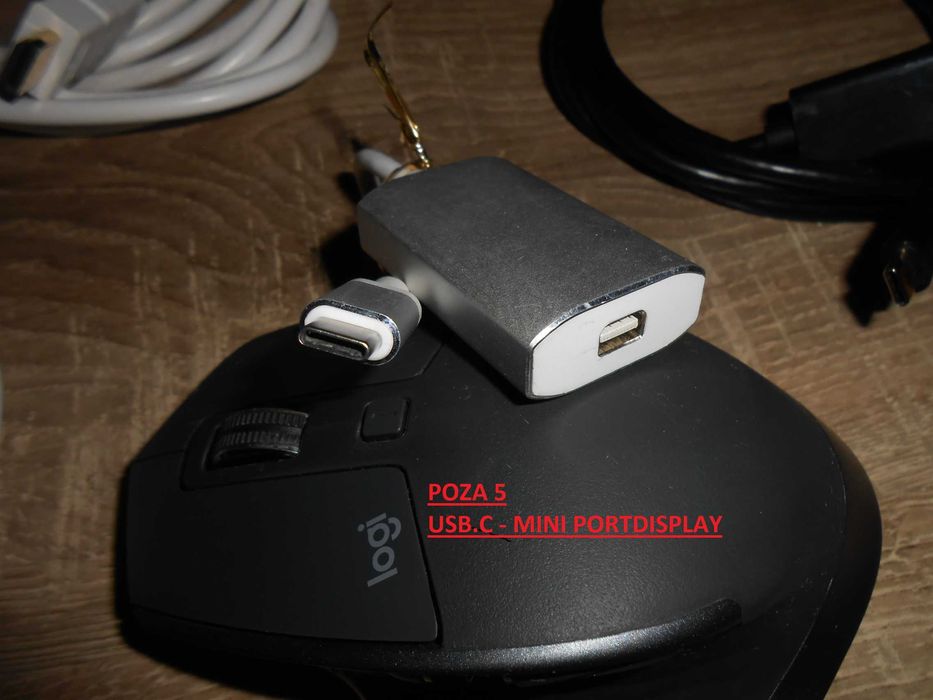 Cabluri/adaptoare mini display port /hdmi 4 k/USB.C/vga,dvi