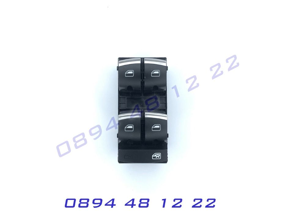 Бутони Копчета Ел Стъкла AUDI Ауди A3 A6 Q7 А3 А6 C6 Ц6 8P 8П Хром