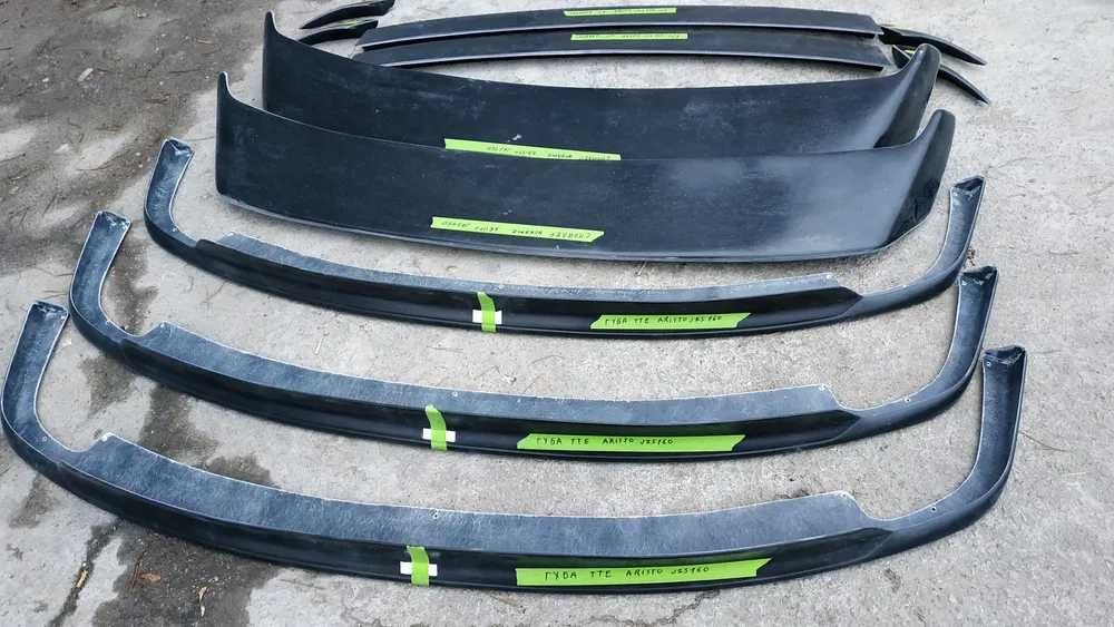Губа ТТЕ переднего бампера Lexus GS300/Aristo