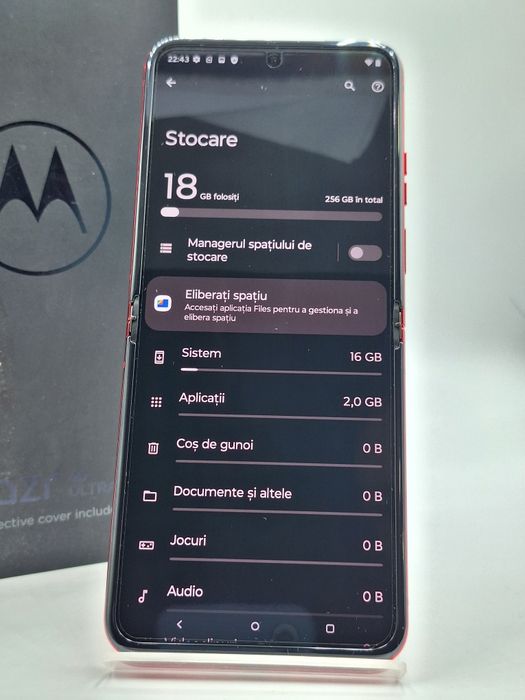 Amanet Lucky Gold VITAN / Motorola Razr 40 Ultra 256 Gb 8 Gb ram Factura/Garantie #54864