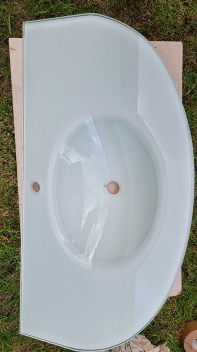 Мивки от закалено стъкло, нови!