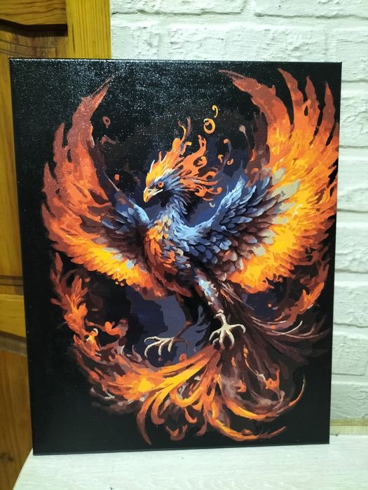 Картина по номерам готовая