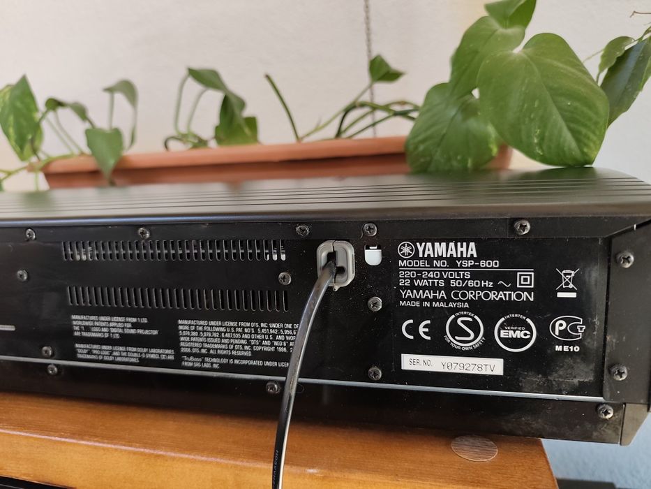 Yamaha soundbar  ysp 600