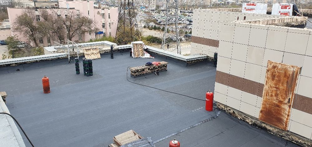 Кровельные работы крыш от протечек