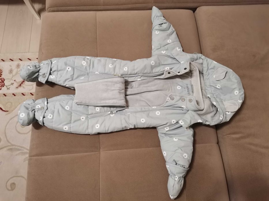 Зимний комбинезон Crockid, размер 68-74
