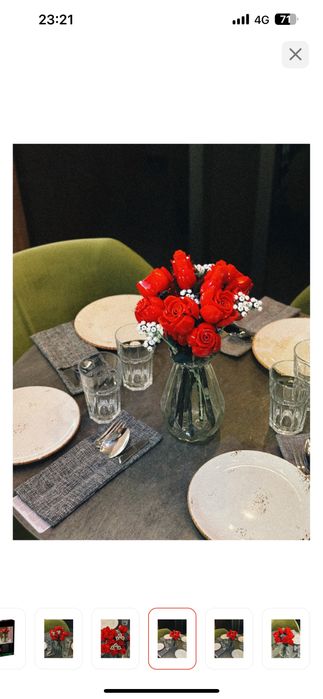 Конструктор LEGO букет роз