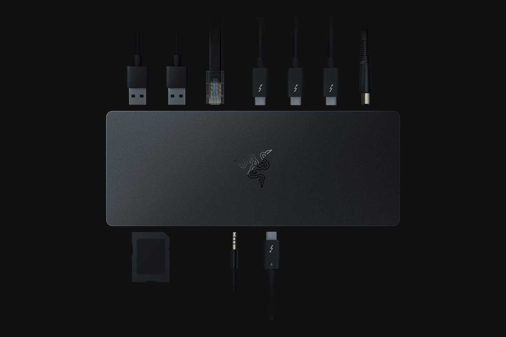 Razer Thunderbolt™ 4 Dock Chroma (RC21-0169), перфектно състояние