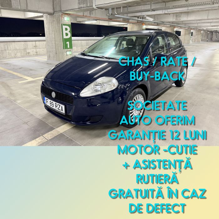 Fiat Punto 1.3 Multijet Diesel 2008 | 75 CP | 211.000|Garanție 12 luni