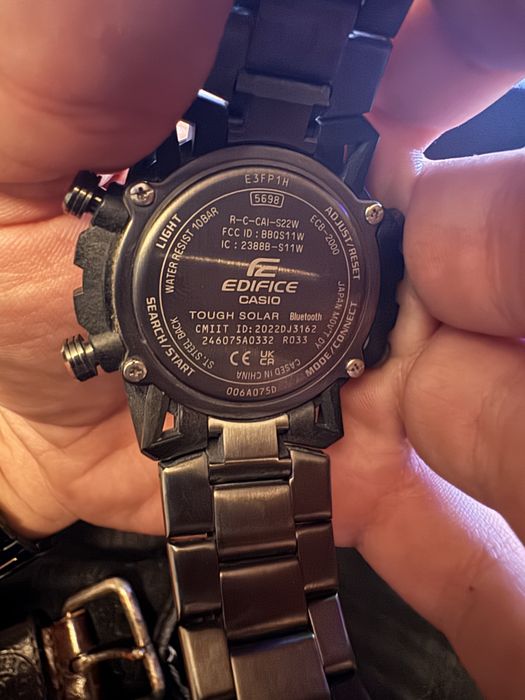 Edifice casio часовник