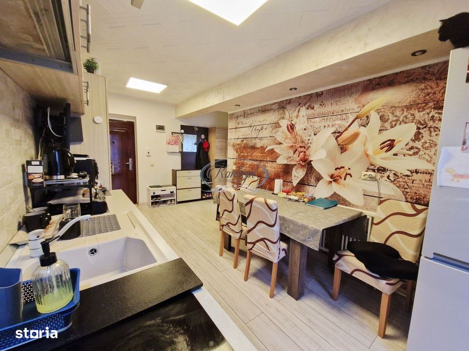 Apartament decomandat, 57 mp utili, Floresti
