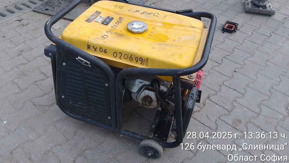 Генератор трифазен 6.7 kW Cimex PG8000T 2015