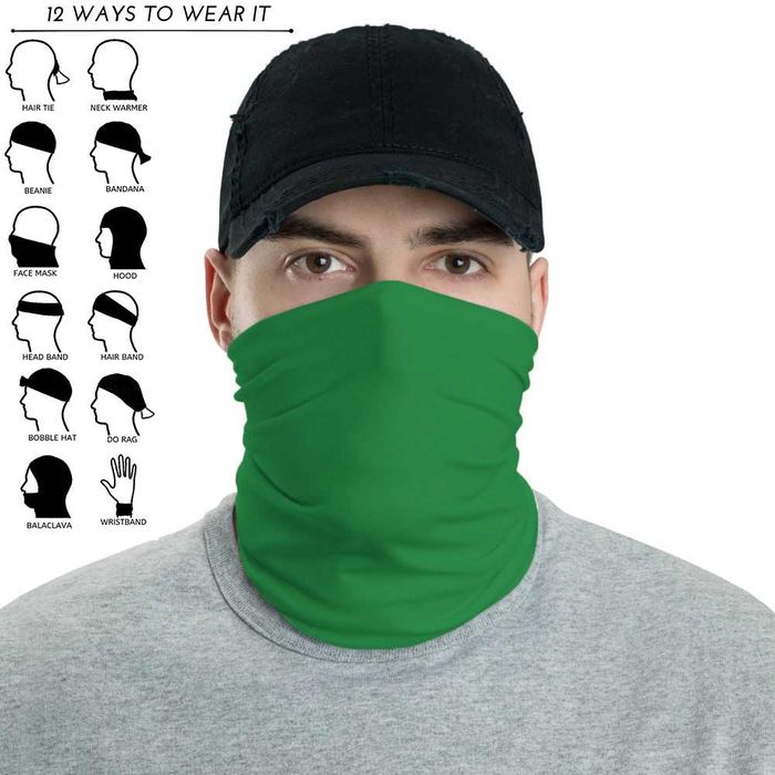 12 в 1! Маска за лице Бандана / Шал / Кърпа / Шапка 8 ЦВЯТА.