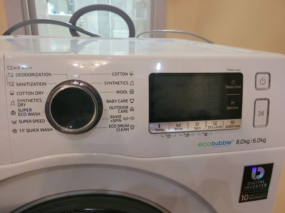 Пералня със сушилня Самсунг Eco Bubble
