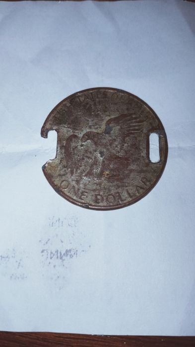 One dollar 1971, monedă