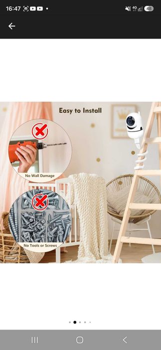 Baby monitor 5.0 Inch