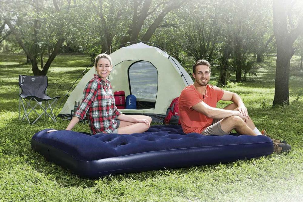 Надуваем двоен матрак 191х137х22см дюшек 300к надуваеми матраци дюшеци