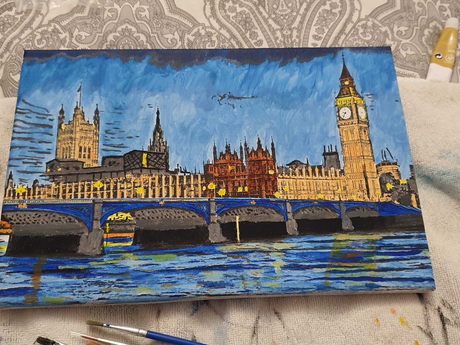 Acrylic painting,  de vânzare