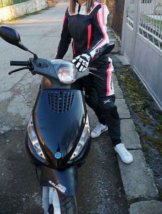 Дамски кожен мото екип IXS