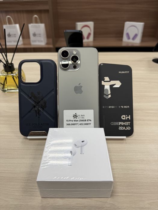 Айфон 15 Промакс 256ГБ 87%/iPhone 15 Pro Max 256GB 87%