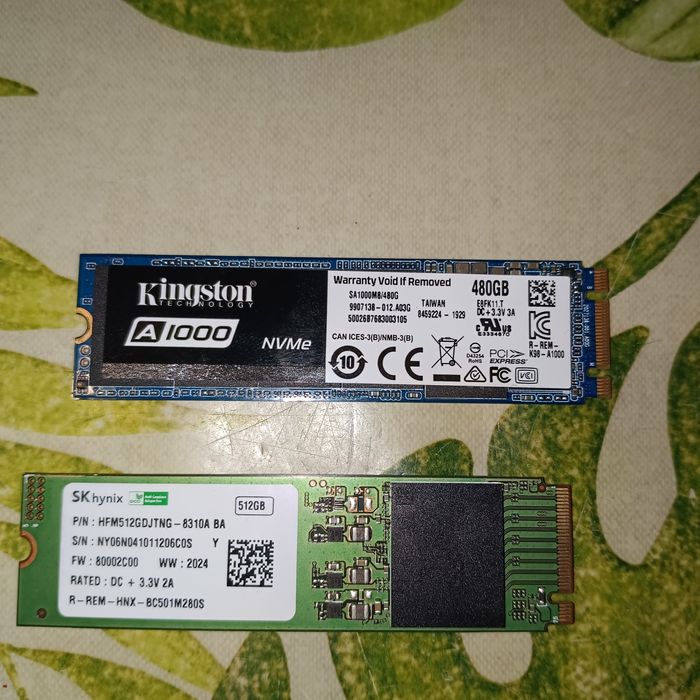 SSD Kingston SK Hynix m2 nvme pci-e ссд диск