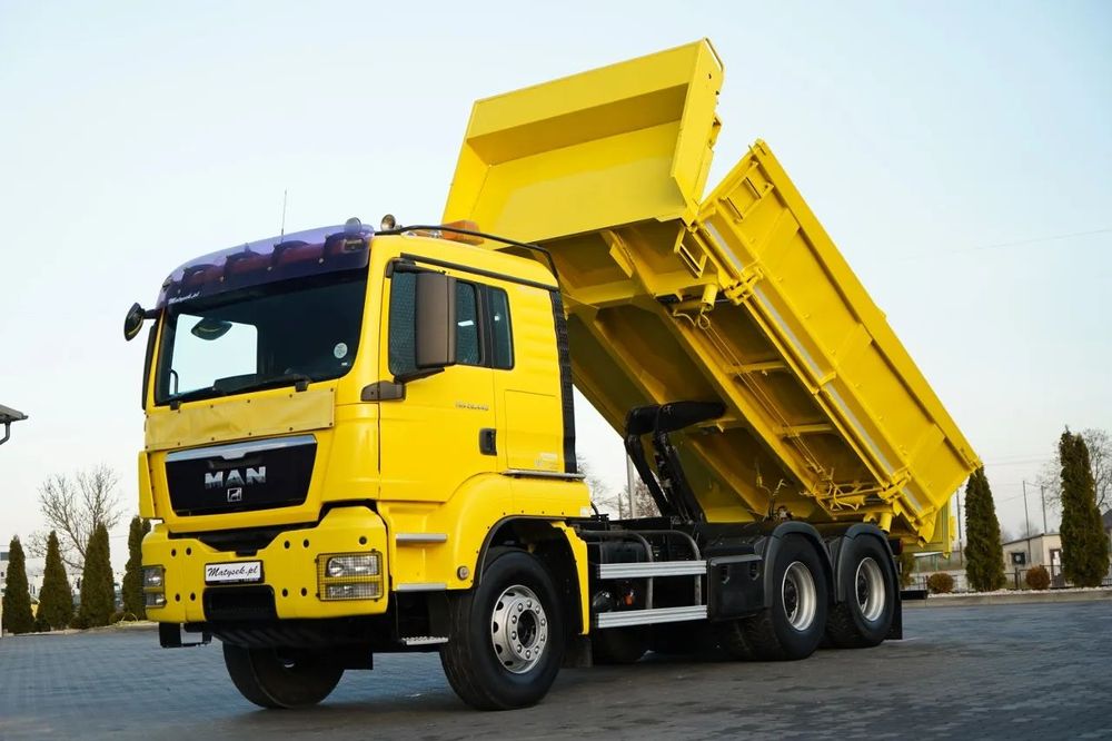 MAN TGS 26.440 / 6X4 / BASCĂLARE DUBLE / HIDRODOXIE / AUTOMATĂ / CABINĂ DE CUȘET