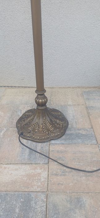 Lampa bronz picior