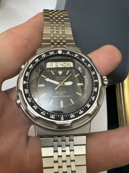 Ultra rar! Seiko Arnie h558-5010 japan. Colectie 1987.
