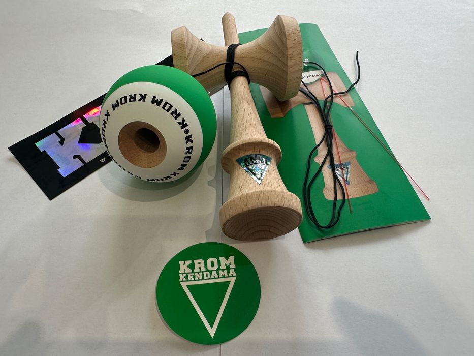 Kendama krom pop rubber grip noua originala