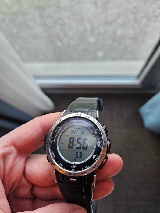 Casio Pro Trek PRW-30-1A – Tough Solar/ MultiBand 6 /Altimeter/Compass