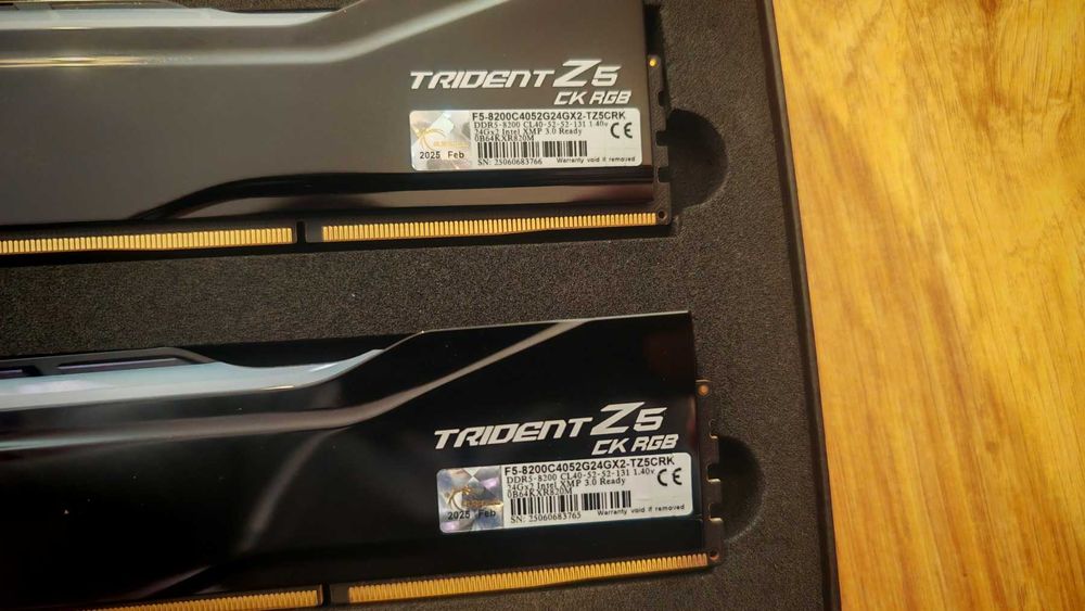 Рам памет G.Skill Trident Z5 CK RGB DDR5 8200MHz 2x24GB CU-DIMM