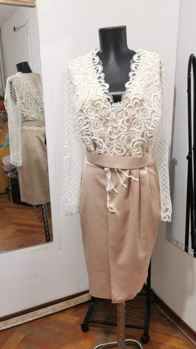 Rochie stare civilă/nașă, mărimea 42.
