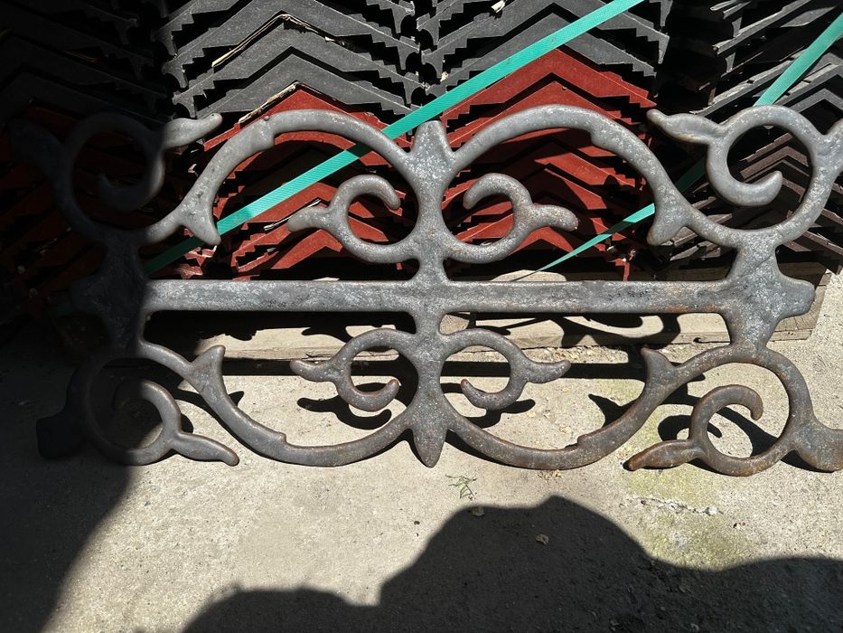 Забор чугунный, кладочная сетка