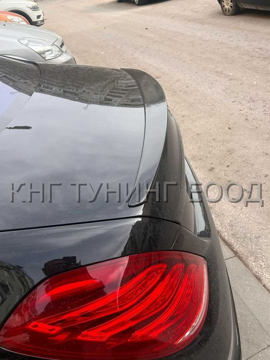 Амг спойлер за багажник за мерцедес в222 с класа / mercedes s w222