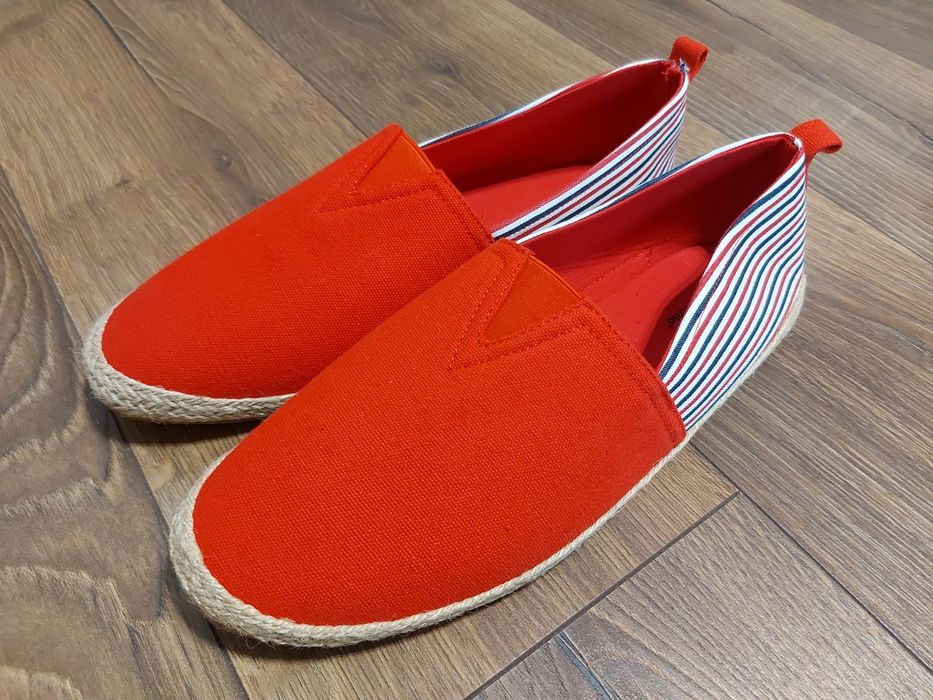 INEXTENSO espadrile barbati noi nr.44 rosii