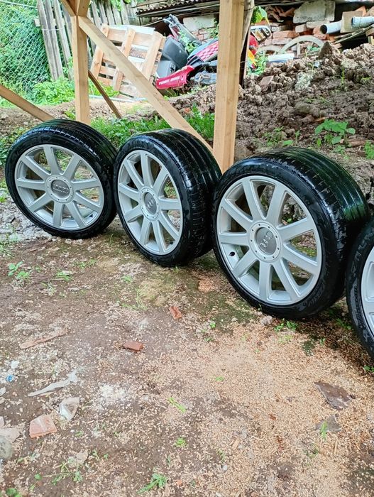 Vand 4 jante echipate cu anvelope de vara