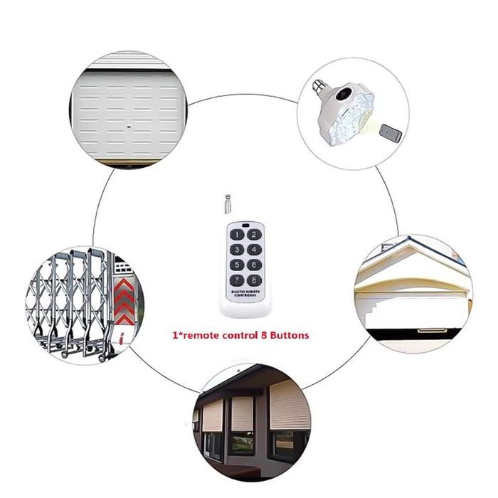 433 мгц радиочастотный пульт дистанционного управления RF pult пульт