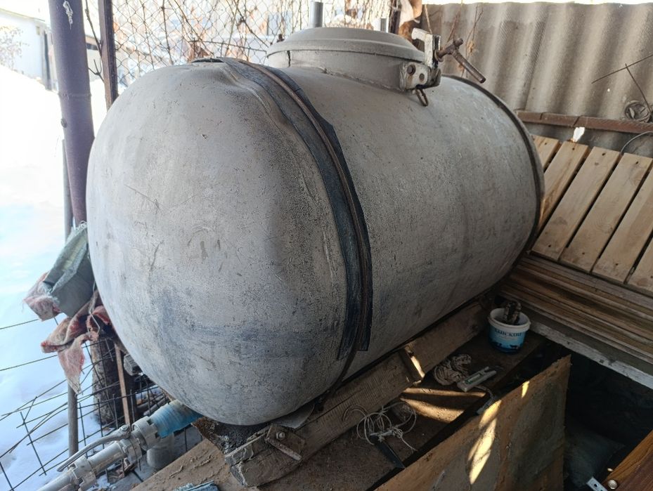 Продам алюминиевую бочку