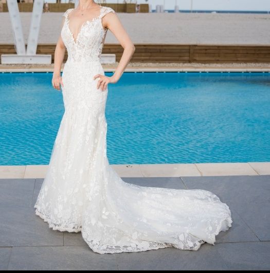 Rochie de mireasa BELLA SPOSA, colectia KATY CORSO, model SIMONA, culo