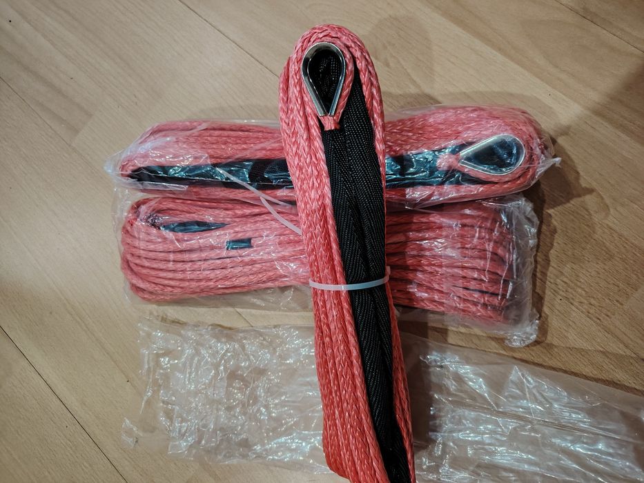 Синтетично въже за лебедка - 8мм.