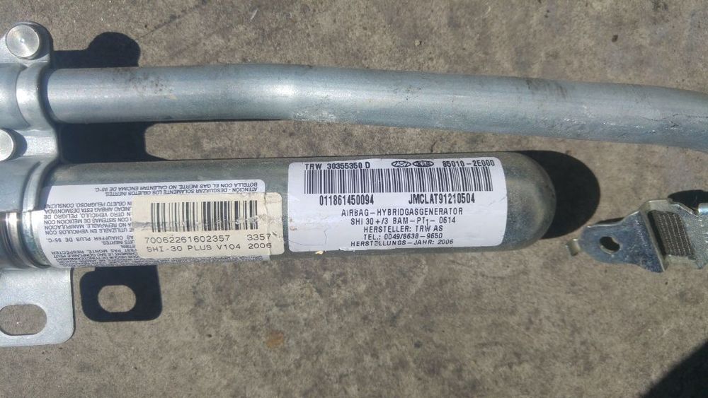 airbag cortina stanga hyundai tucson 2004-2010 85010-2e000