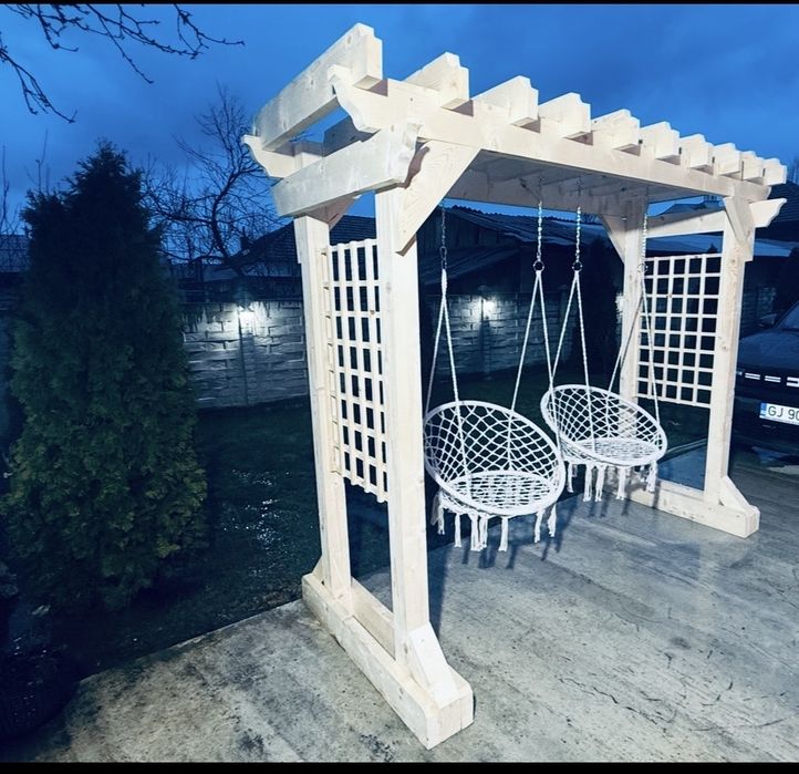 Leagan Pergola lemn masiv