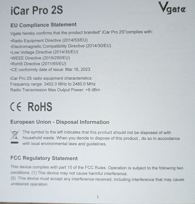 Промо! VGate  iCar Pro 2S Super Bluetooth 5.3, Lifetime upda