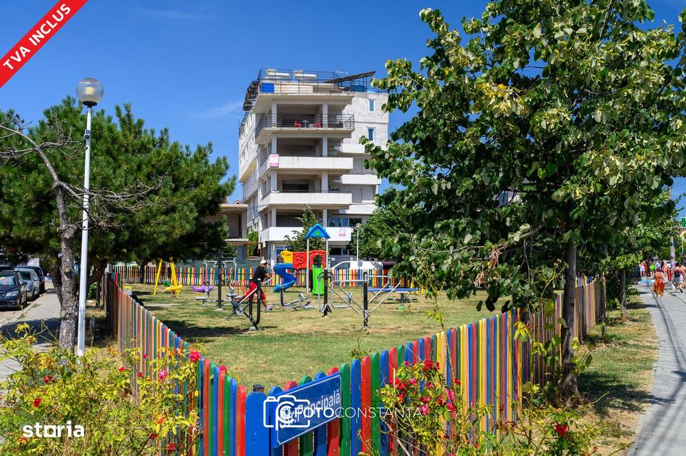 #Apartament cu 2 camere + terasă + grădină și piscină | Costinești