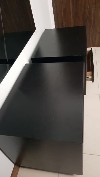 Noptiere Mobexpert, lemn masiv