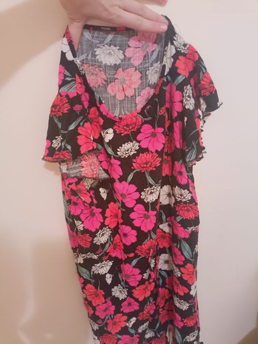 Rochie dama scurta cu flori Tezenis M