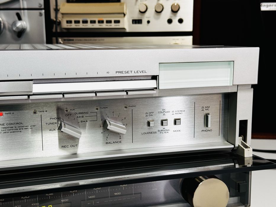 Amplificator de fidelitate KENWOOD KA-800,MM/MC,0.009%,anii 1980,Japan