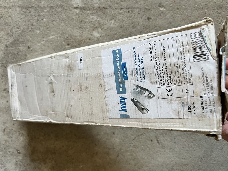 Piesa imbinara liniara CD60