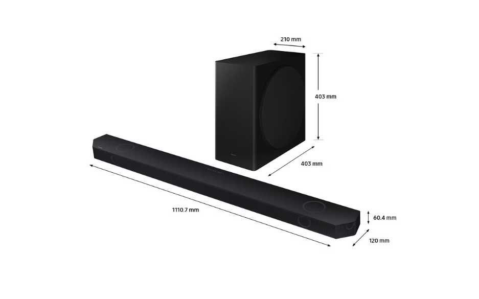 Soundbar SAMSUNG HW-Q800C, 5.1.2, 360W